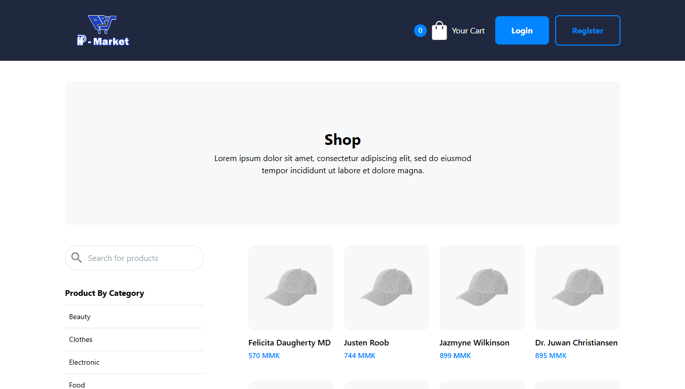 Modern E-Commerce Platform